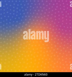 Trendy hand drawn pattern. Nice purple pink yellow gradient background. TExtured poster with doodle simple texture. Abstract cute bright pattern Stock Vector