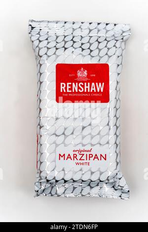 Renshaw white marzipan Stock Photo