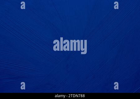 Blue abstract plastic foil background with 3d effect and bubbles Stock Photo