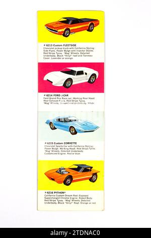 Poster Pubblicitario Auto D'epoca A4 Poster Hot Wheels Redline 1967 Chevrolet, Formato A4, Riproduzione Pubblicitaria D'epoca Per Collezionisti Volantino Hot Wheels 1967 - Foto 11