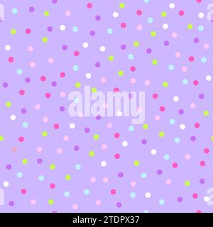 Celebration Colorful Confetti, Seamless pattern Stock Vector