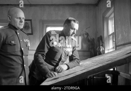 KONSTANTIN ROKOSSOVSKY (1896-1968)  Russian Red Army Commander about 1944. Stock Photo