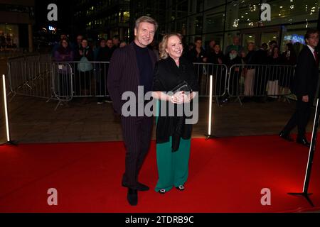 Jayne Torvill and Christopher Dean arrive for the 2023 BBC Sports Personality of the Year Awards held at MediaCityUK, Salford. Picture date: Tuesday December 19, 2023. Stock Photo