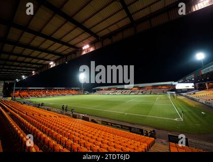 Burslem, UK. 19th Dec, 2023. General view of the stadium during the Carabao Cup match at Vale Park, Burslem. Picture credit should read: Andrew Yates/Sportimage Credit: Sportimage Ltd/Alamy Live News Stock Photo