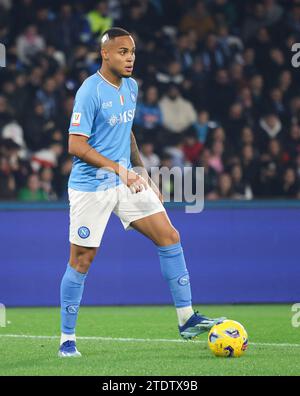 Napoli, Campania, Italia. 19th Dec, 2023. 12/19/2023 Naples, Diego Armando Maradona Stadium, football match valid for the Italy match - TIM CUP 2023/24 between SSC Napoli vs FC Frosinone.In the picture: Natan of SSC Napoli (Credit Image: © Fabio Sasso/ZUMA Press Wire) EDITORIAL USAGE ONLY! Not for Commercial USAGE! Stock Photo