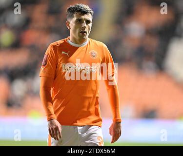 Blackpool, UK. 19th Dec, 2023. Albie Morgan #8 of Blackpool, during the Emirates FA Cup Second Round match Blackpool vs Forest Green Rovers at Bloomfield Road, Blackpool, United Kingdom, 19th December 2023 (Photo by Cody Froggatt/News Images) in Blackpool, United Kingdom on 12/19/2023. (Photo by Cody Froggatt/News Images/Sipa USA) Credit: Sipa USA/Alamy Live News Stock Photo