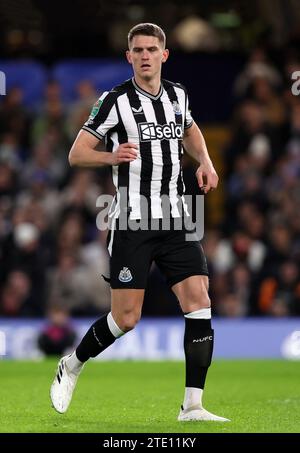 London, UK. 19th Dec, 2023. Sven Botman of Newcastle United during the Carabao Cup match at Stamford Bridge, London. Picture credit should read: David Klein/Sportimage Credit: Sportimage Ltd/Alamy Live News Stock Photo