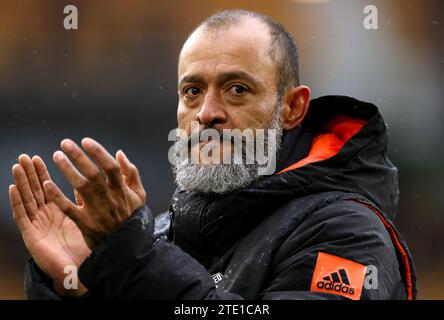 File photo dated 23-05-2021 of manager Nuno Espirito Santo, who has been appointed as Nottingham Forest’s new manager on a two-and-a-half-year contract, the Premier League club have announced. Issue date: Wednesday December 20, 2023. Stock Photo