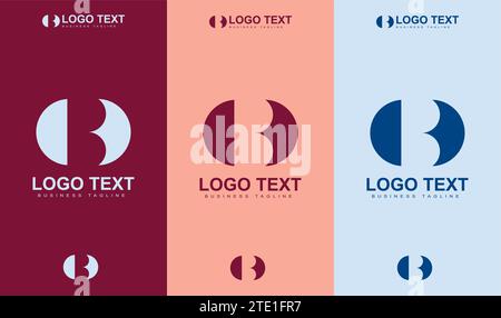 B letter and egg combination logo. Elegant, simple letter sign. Logo design using the alphabet letter B. Illustration in vector format Stock Vector