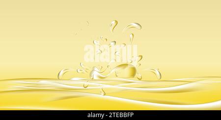 vector water splash Stock Vector