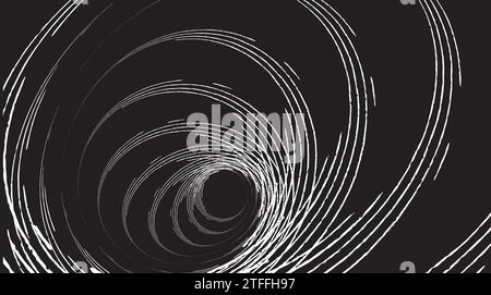 PrintBACKGROUND TEXTURE CIRCULAR LINES SWIRL EFFECT Stock Vector