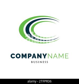 Initial Letter CCC Icon Logo Design Template Stock Vector