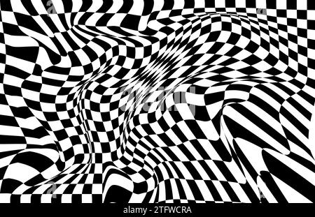 BLACK AND WHITE ABSTRACT GRAPHIC BACKGROUND Stock Vector