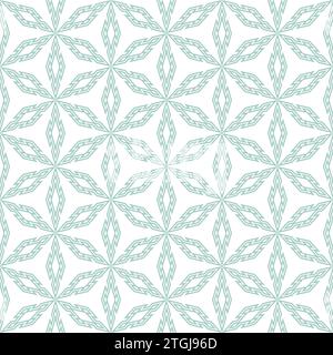 Abstract pattern. Seamless vector background. Blue and white ornament Stock Vector