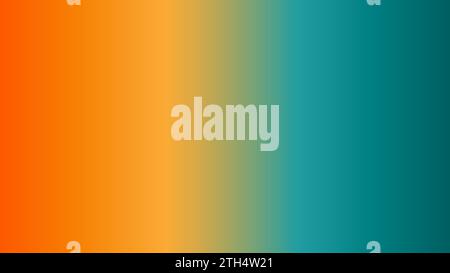 abstract colourful orange and teal background Stock Vector