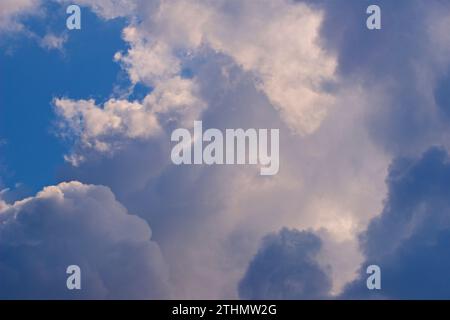 Skyscape. Clouds in the sky. Brighton, England. Stock Photo