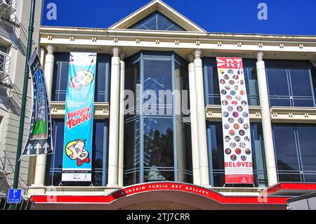 Dunedin Public Art Gallery, The Octagon, Dunedin, Otago Region, South Island, New Zealand Stock Photo