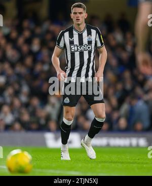 London, UK. 19th Dec, 2023 - Chelsea v Newcastle United - Carabao Cup 5th Round - Stamford Bridge.                                              Newcastle's Sven Botman in action against Chelsea.                         Picture Credit: Mark Pain / Alamy Live News Stock Photo