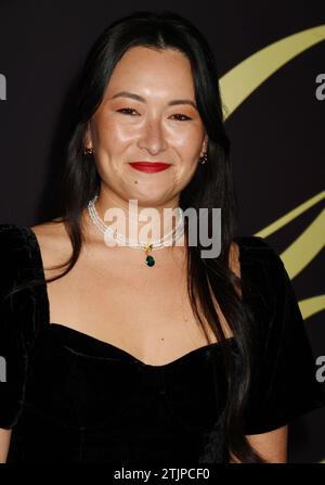 LOS ANGELES, CALIFORNIA - DECEMBER 19: Megan Zehmer attends the Los Angeles Premiere of Netflix's 'Good Grief' at The Egyptian Theatre Hollywood on De Stock Photo