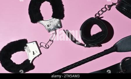 sex domination toys set of intimate erotic sex toys for adults for... - Stock Photo [100119878] main image 0