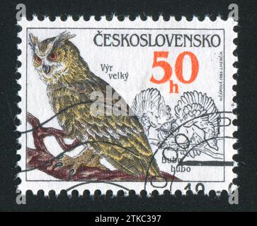 CZECHOSLOVAKIA - CIRCA 1986: stamp printed by Czechoslovakia, shows Z ...