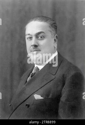 12/31/1935. Portrait of Diego Martínez barrio. Credit: Album / Archivo ABC Stock Photo