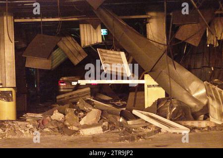 10/12/2001. 13-10-01-Madrid- Plaza de Colon.- Last attack by Eta. 12-10-01-Photo. Chema Barroso.-Archdc. Credit: Album / Archivo ABC / José María Barroso Stock Photo