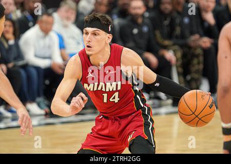 Orlando, Florida, USA, December 20, 2023, Miami Heat guard Tyler Herro #14 during the second quarter at the Amway Center. (Photo Credit: Marty Jean-Louis/Alamy Live News Stock Photo