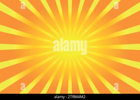 Gradient abstract sunburst background vector. Stock Vector