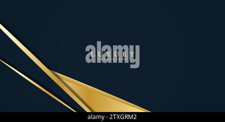 Luxury gold background vector illustration Stock Vector