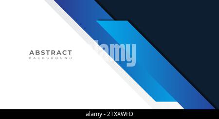 Geometric blue background vector illustration Stock Vector