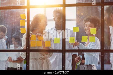 Startup and implementation of a small business project. Stock Photo