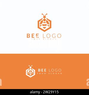 A Striking Bee Logo Stock Vector