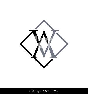 VA Logo monogram with overlapping design template. Letter VA linked overlapping logo vector image design Stock Vector
