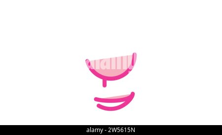 Anal Plug Sex Toy Icon Animation Stock Video Footage