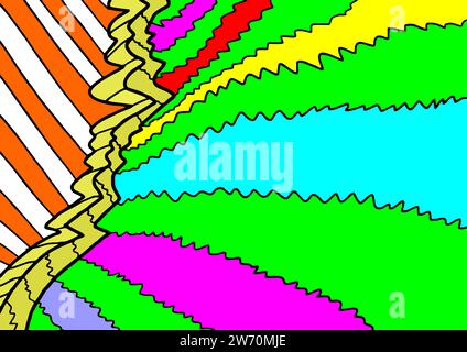 Color imaginative Stock Vector