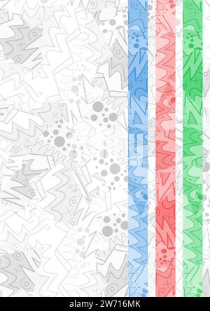 Color modern cover Stock Vector