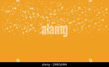 vector dust on a transparent background. White sparkling lights Stock Vector