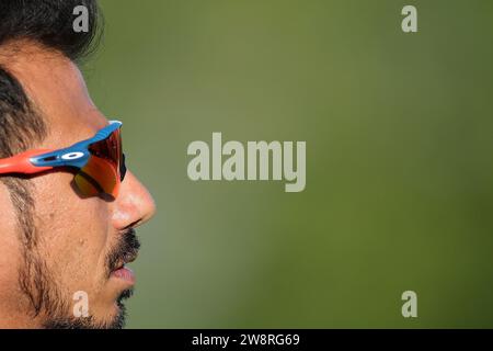 PAARL, SOUTH AFRICA - DECEMBER 21: Yuzvendra Chahal of India during the 3rd One Day International match between South Africa and India at Boland Park on December 21, 2023 in Paarl, South Africa. (Photo by Shaun Photo by Shaun Roy/Alamy Live News Stock Photo