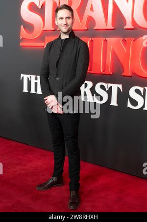 Leo Warner  attends the 'Stranger Things: The First Shadow' World Premiere at the Phoenix Theatre London  December 14, 2023 Stock Photo