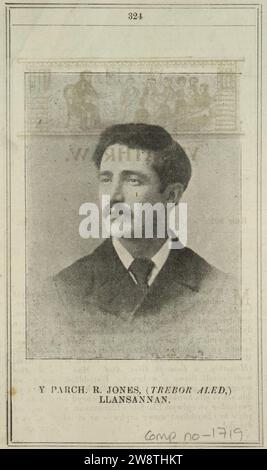 Y Parch. R. Jones, (Trebor Aled), Llansannan (5349003). Stock Photo