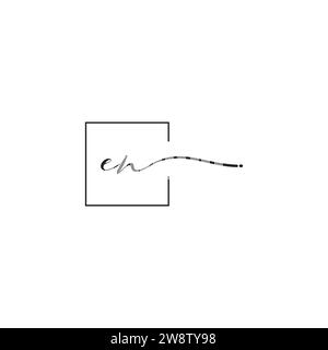 EN siganture logo concept in high quality professional design that will print well across any print media Stock Vector