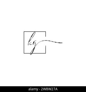 KG siganture logo concept in high quality professional design that will print well across any print media Stock Vector
