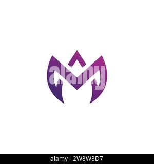 M Logo Template. AM Logo Vector Stock Vector