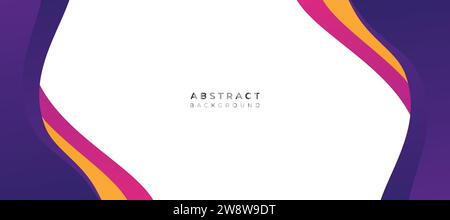 abstract wavy colorful background vector illustration Stock Vector