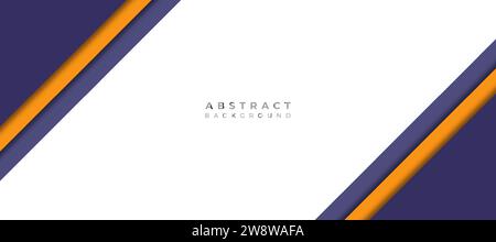 blue orange geometric background vector illustration. banner background vector. background vector eps10 Stock Vector