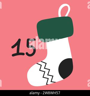 Set of sweets. Cookies with chocolate, almonds and orange Stock Vector