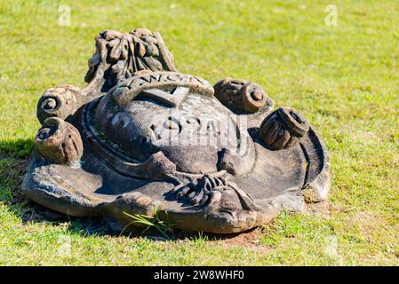 Part of the installation 'Memory is Creation without End' on the Tarpien Way in Central Sydney, Australia. Installed in 2000 by Kimio Tsuchiya Stock Photo