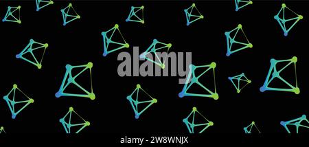 network data background Stock Vector