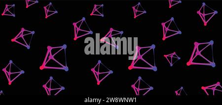 network data background Stock Vector